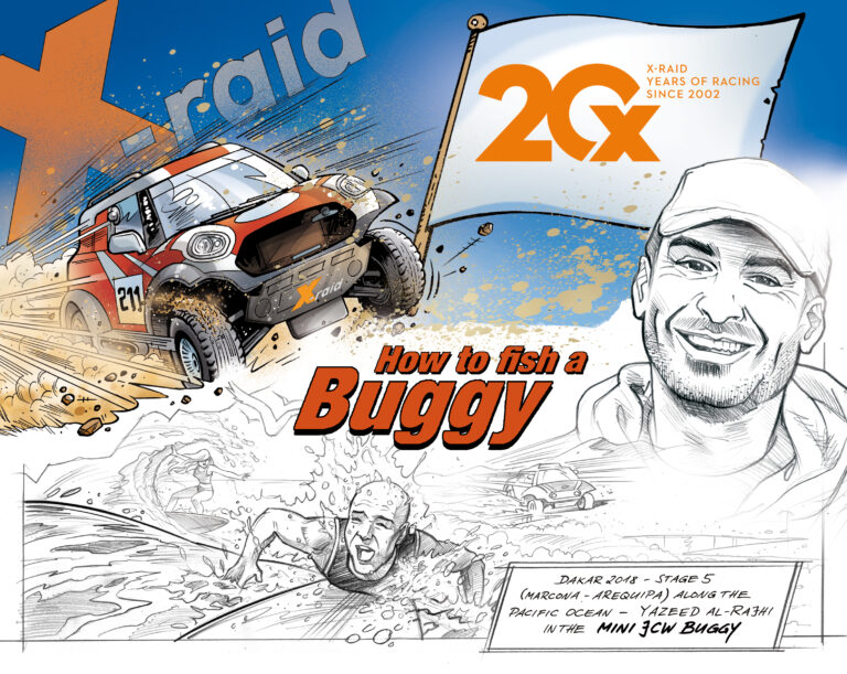 Team Racing Fish 20 years of racing: How to fish a buggy - X-raid Team