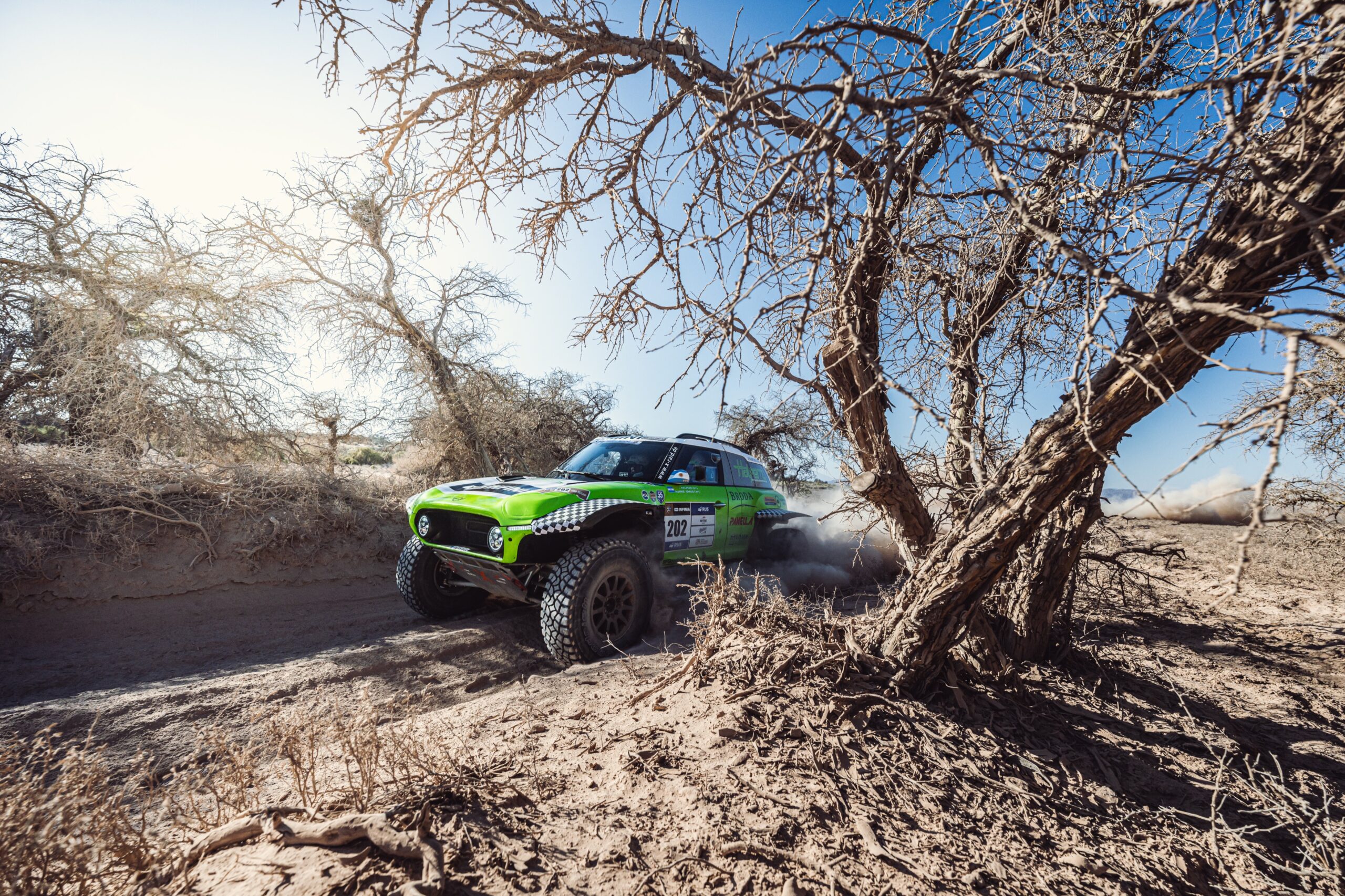 Desafío Ruta 40: Both X-raid vehicles in the top 10 - X-raid Team